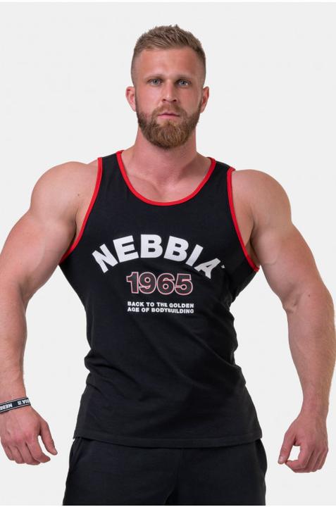 Produktbild Nebbia Old School Muscle Tank Top 193 Black (XXL)