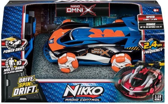 Actual product image Nikko NIK Nano Omni X, scale 1:18, ast 2