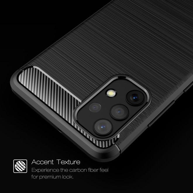 Produktbild MU Style Carbon Fiber TPU Softcase Series (Samsung Galaxy A32)