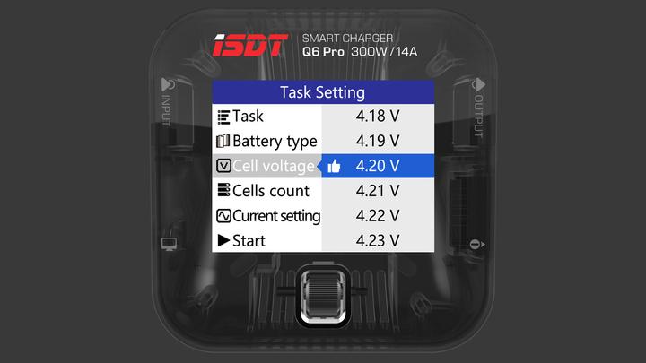 Actual product image Isdt Q6 Plus 300W/14A Smart Charger (Black)