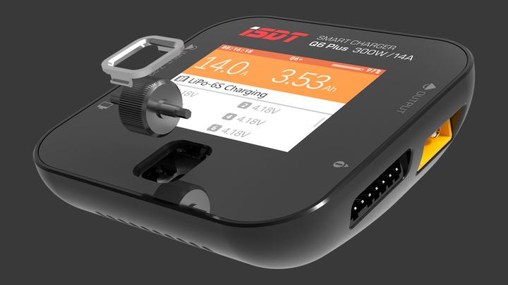Actual product image Isdt Q6 Plus 300W/14A Smart Charger (Black)