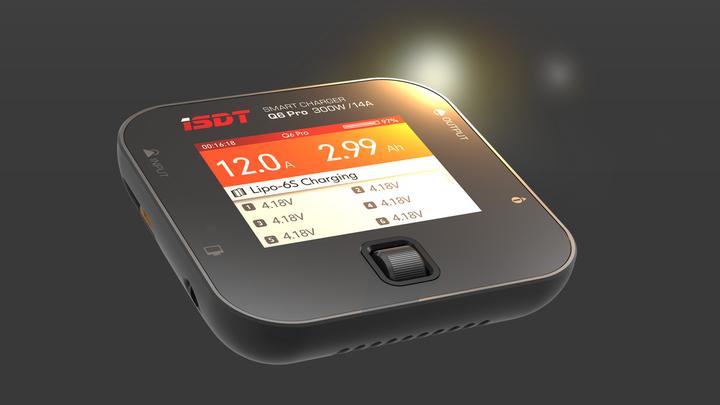 Actual product image Isdt Q6 Plus 300W/14A Smart Charger (Black)