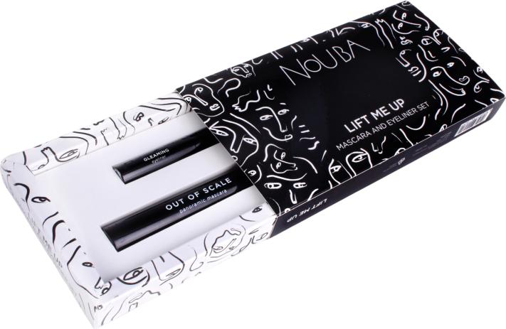 Nouba LIFT ME UP SET (Out of Scale + Gleaming eyeliner black) (Schwarz)
