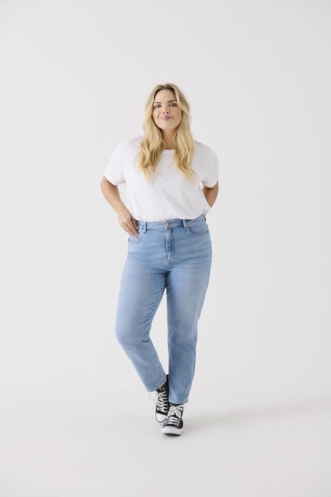 Actual product image Only CAREMILYSTRETCH Hohe Taille Gerade geschnitten Jeans Straight-Fit jeans (48)