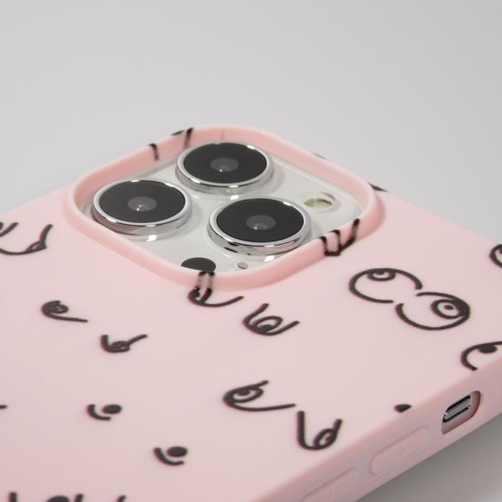 Produktbild PhoneLook Hülle Gummi Cover funny Cartoon Brüste Tattoo (Apple iPhone 13 Pro Max)