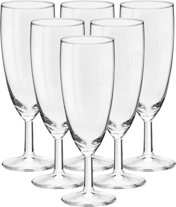 Immagine prodotto Bormioli Rocco Royalty Sektgläser geeicht (16 cl, 6 Occhiali, Bicchieri da champagne)