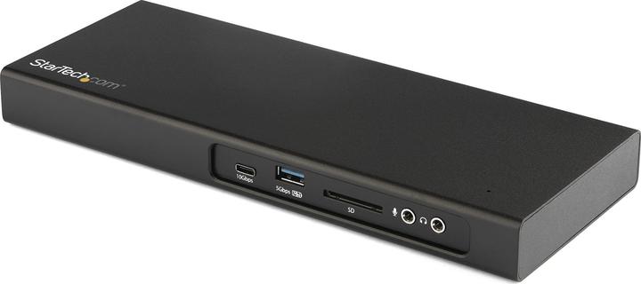 StarTech Dual 4K 60Hz Monitor Thunderbolt™ 3 Docking Station - PCIe M.2 and SD Card Reader (Thunderbolt, USB-A, USB-C, 1 Ports)