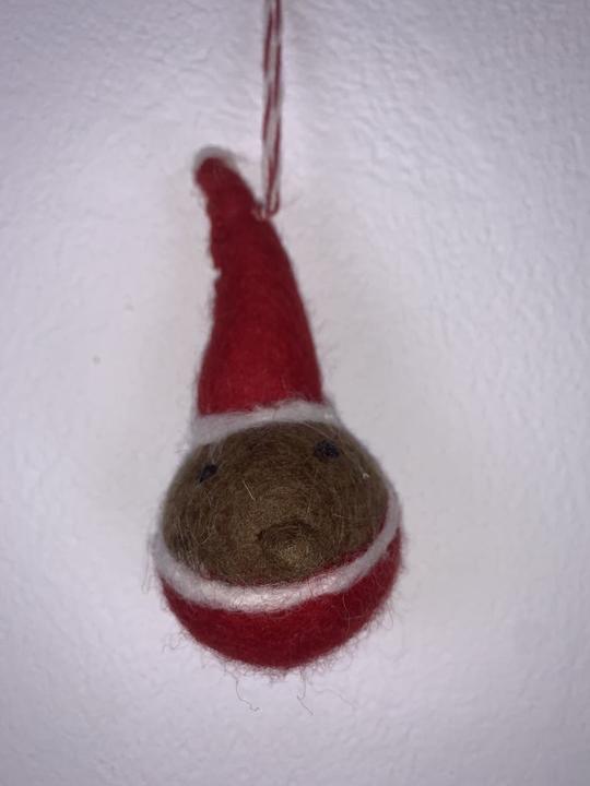 Image du produit sense&purpose Boule de Noël en feutre Schmutzli (1 -pièce)
