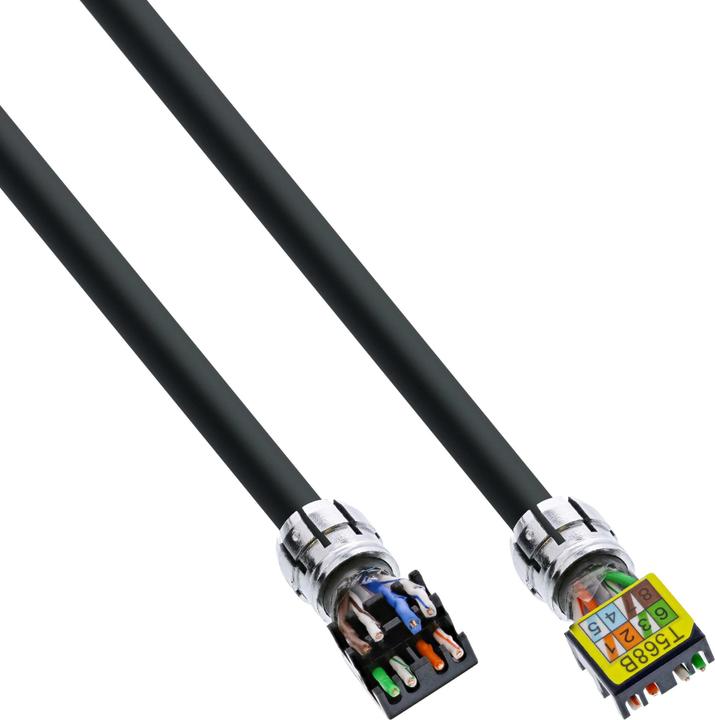 Actual product image InLine Patch cable (U/UTP, CAT6a, 50 m)