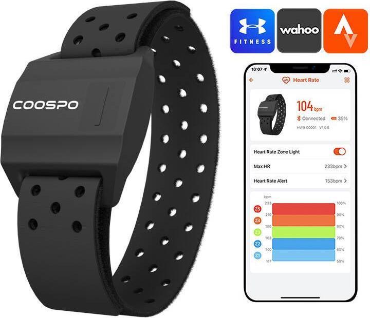 Actual product image Coospo Bracelet Heart Rate Monitor HW706