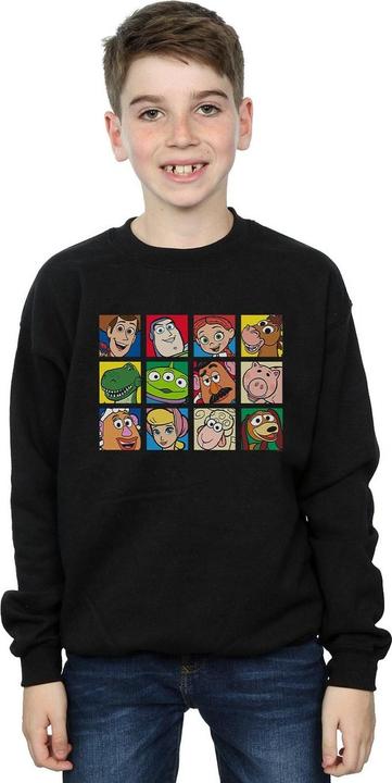 Produktbild Disney Toy Story Character Squares Sweatshirt Jungen (140, 146)