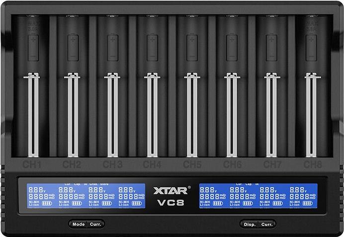 Produktbild Xtar VC8 Ladegerät (1 Stk., Ladegerät inkl. Akku)