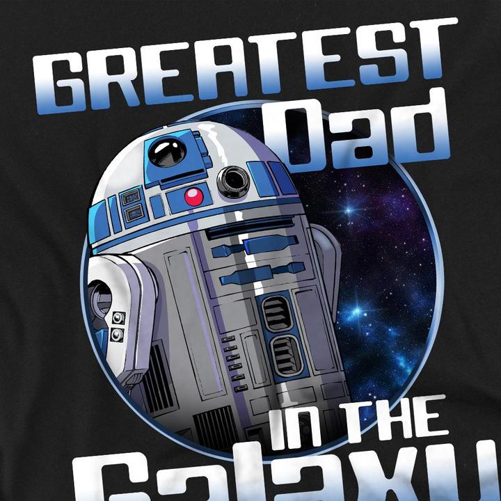 Produktbild Star Wars Greatest Dad In The Galaxy TShirt Vatertag (L)