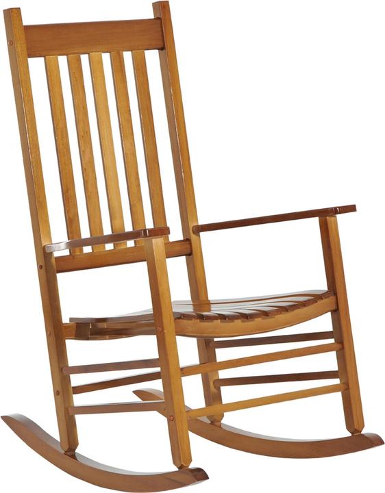 Actual product image Outsunny Rocking Chair with Armrest