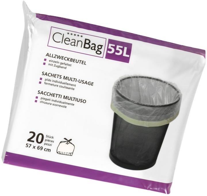 Cleanbag All-purpose bag (20 x, 55 l)