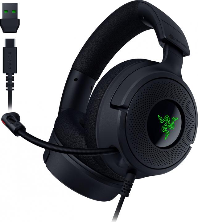 Image du produit Razer Kraken V4 X - Casque de jeu filaire alimenté par Chroma™ RGB (Filaire)
