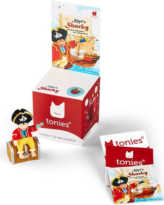 Produktbild Tonies Hörbuch Tonie - Käpt'n Sharky und das Geheimnis der Schatzinsel (Deutsch)