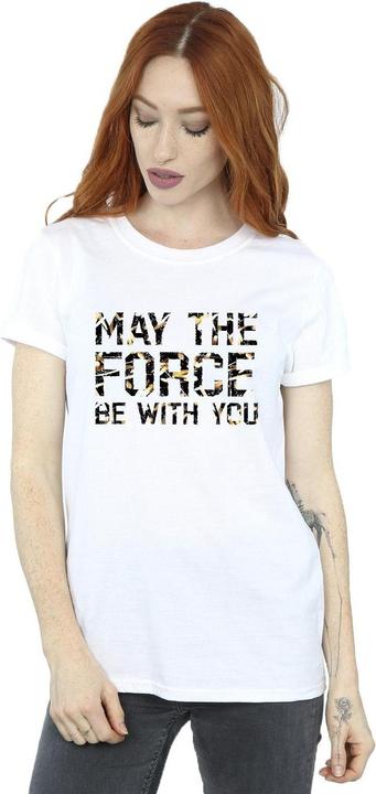 Produktbild Star Wars May The Force Infill TShirt (M)