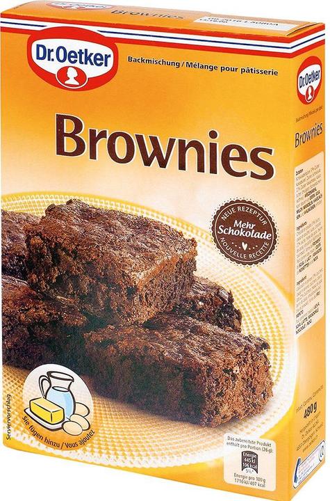 Actual product image Dr. Oetker Brownies baking mix (480 g)