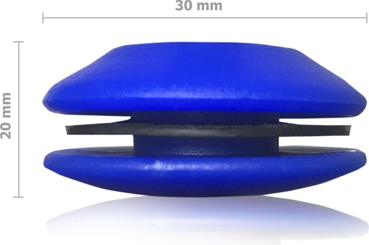 Image du produit Oeillets de bâche, bleu - 10 pièces