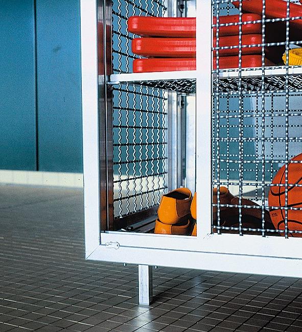 Sport-Thieme Schwimmbad-Gitterregalwagen