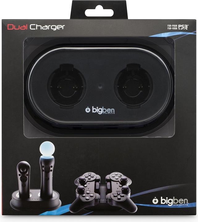 Immagine prodotto Bigben Move Dual-Charger, PS3 (PS3)
