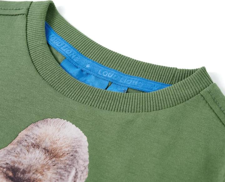 Immagine prodotto VidaXL Camicia da bambino a maniche lunghe Light khaki 92,Materiale: 100 (92)