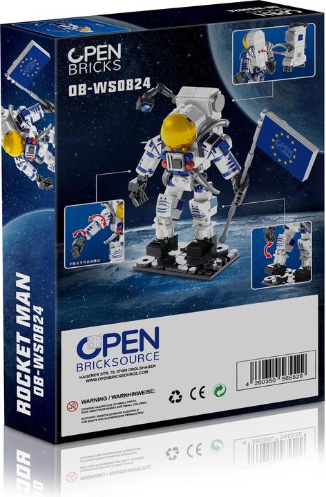 Produktbild Open Bricks OB-WS0824 Rocket Man Bausatz