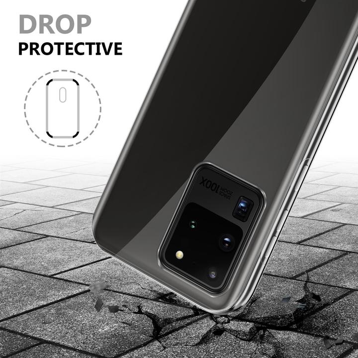 Productafbeelding Cadorabo TPU 360 graden hoesje (Samsung Galaxy S20 Ultra)