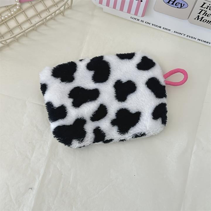 Immagine prodotto Only-Bags.Store Moda peluche bocca d'amore rosso busta cosmetica, portamonete chiave con supporto ID