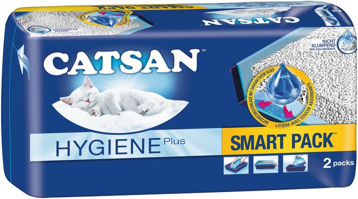 Catsan Hygiene Plus Smart Pack™ (Nicht klumpend, Biologisch abbaubar, Neutralisierend, 3.90 kg)