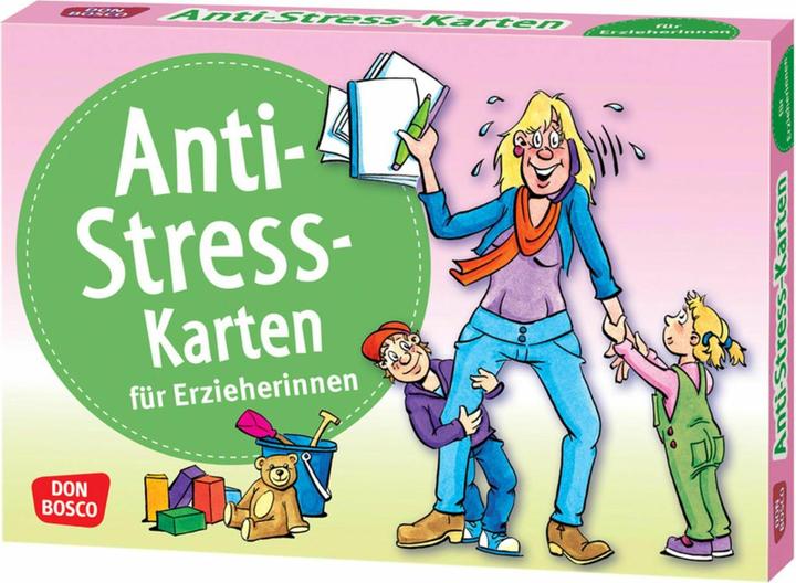 Actual product image Anti-Stress-Karten für Erzieherinnen (German, Hildegard Kunz, 2023)