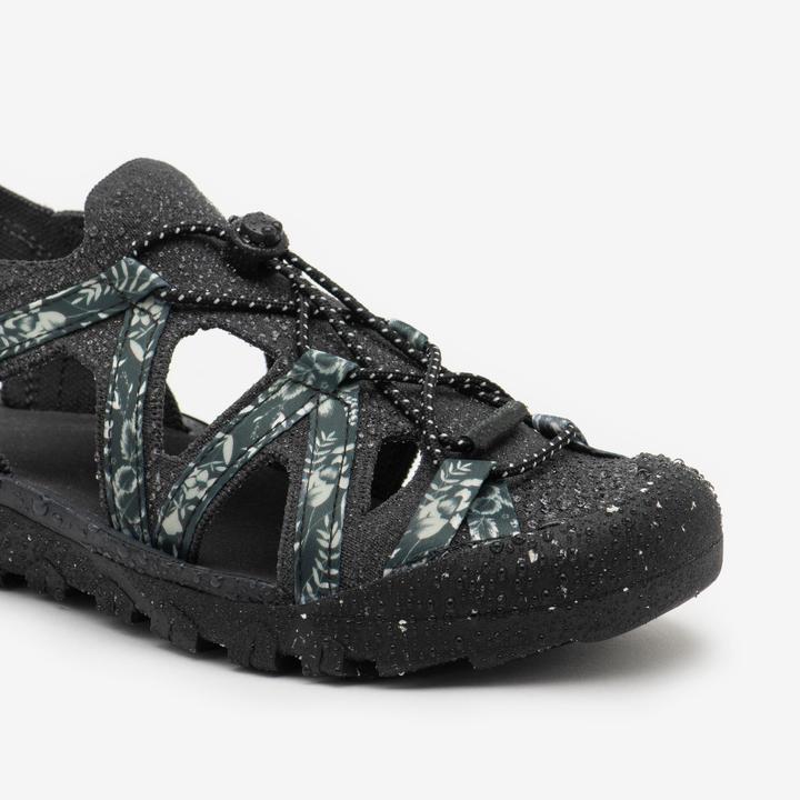 Quechua Trekkingsandalen Damen Wandern/Trekking - NH900 schwarz