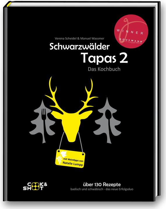 Actual product image Schwarzwälder Tapas 2 - Das Kochbuch (German, Manuel Wassmer, Verena Scheidel, 2017)
