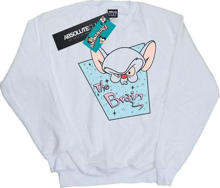 Actual product image Universal Textiles Mens The Brain Mugshot Sweatshirt (XL)