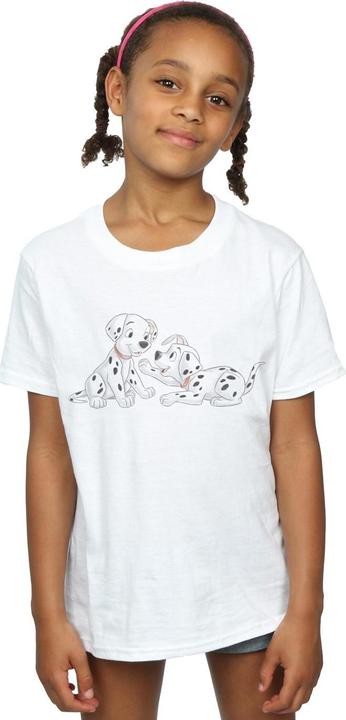 Produktbild Disney 101 Dalmatians Watercolour Friends TShirt Mädchen (140, 146)