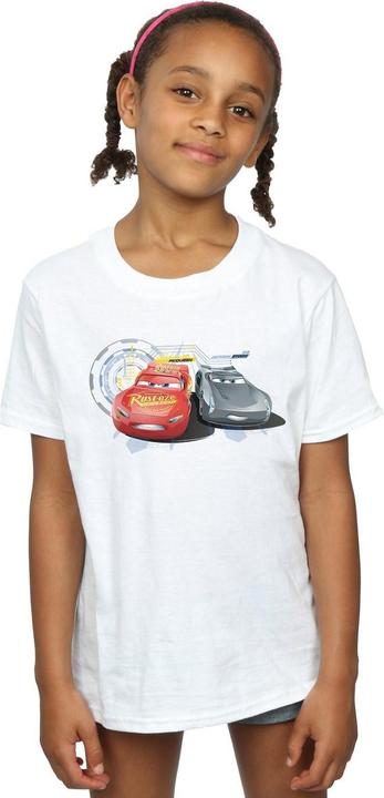 Produktbild Disney Cars Lightning Vs Storm TShirt Mädchen (152, 158)