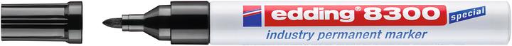 Edding Permanent Marker 8300 (Schwarz, 1.50 mm, 1 x)