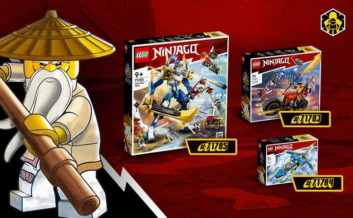Produktbild LEGO Jays Donner-Jet EVO (71784, LEGO Ninjago)