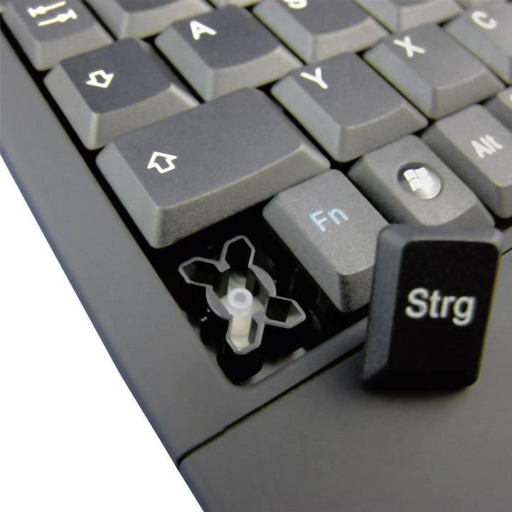 Immagine prodotto KeySonic TAS ACK-540U+ con cavo (DE) MINI Touchpad SoftSkin bw (DE, Cablato)