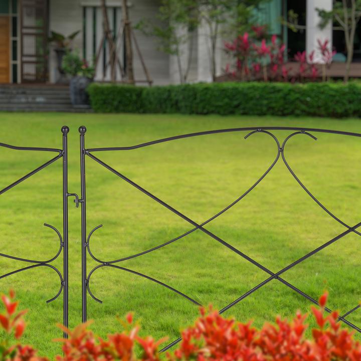 Actual product image Relaxdays 6x bed fence (1 cm)