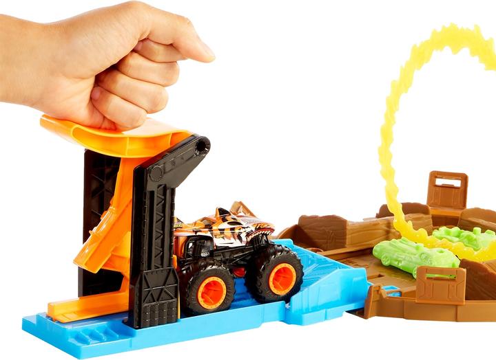 Produktbild Hot Wheels Monster Trucks - Stunt-Reifen-Spielset