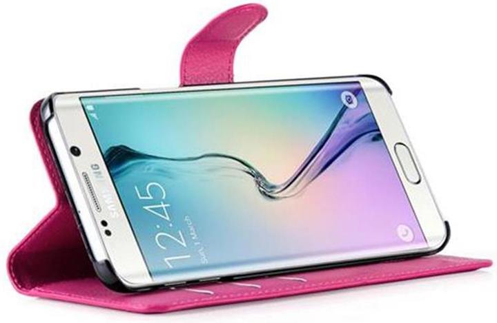 Produktbild Cadorabo Book mit Standfunktion Cover (Samsung Galaxy S6 Edge)