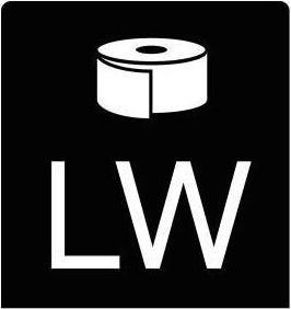 Actual product image Dymo Folder labels