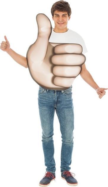Actual product image Chaks Thumbs Up Emoji (One size)