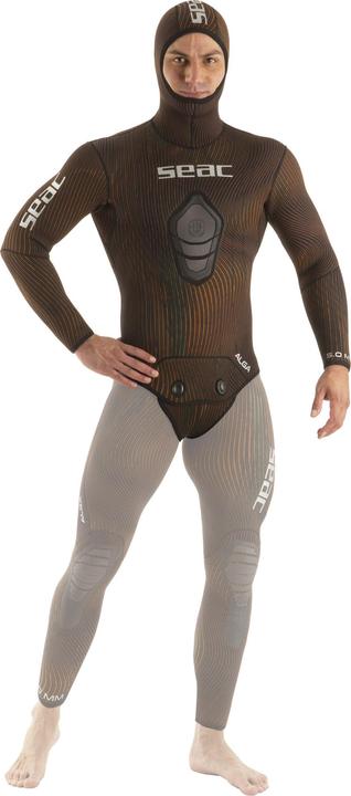 Actual product image Seac Jacket Alga Brown Men 3 mm Xxxl (3 mm, 3XL)