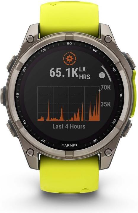 Actual product image Garmin Fenix 8 Solar Sapphire Titanium (47 mm)