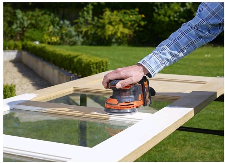 Produktbild Black & Decker Akku Exzenterschleifer BDCROS18 (Exzenterschleifer, 18 W)