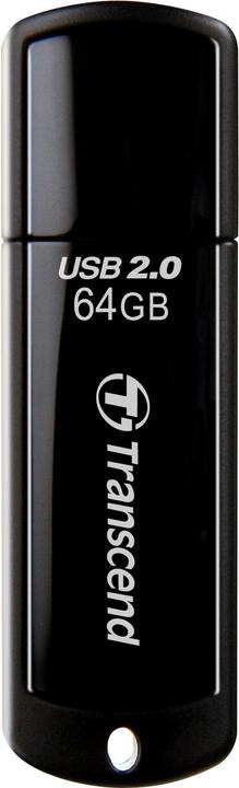 Actual product image Transcend JetFlash 350 (64 GB, USB-A, USB 2.0)