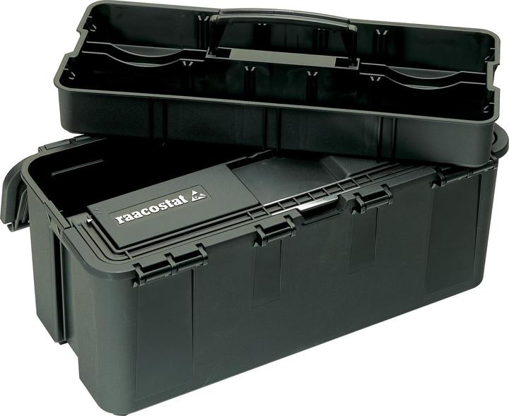 Actual product image Raaco Toolbox W.426xD.215xH.170mm Trgf.20kg conductive ESD Compact 15 (1 pieces)